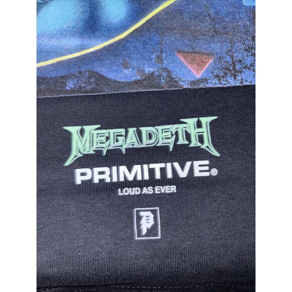 Primitive Megadeath Graphic T-shirt Men's Small Brand New - Picture 2 of 5